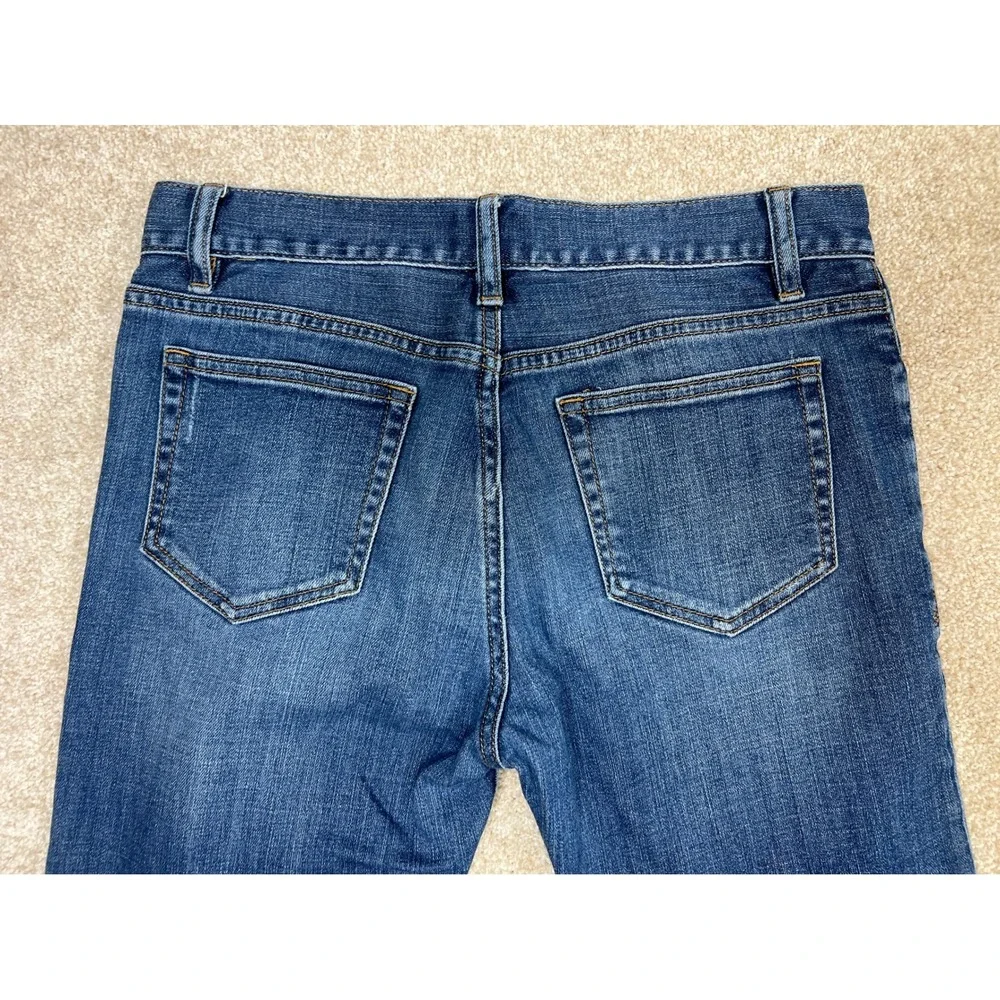 J Crew Driggs Slim Fit Jeans Mens 29x32‎ Blue Denim Distressed Pockets